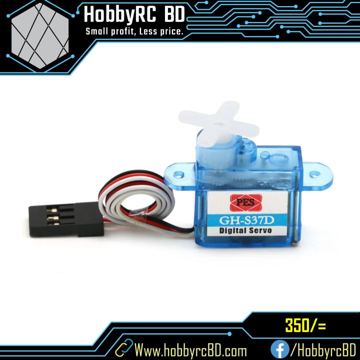 1/2/4 pièces GH-S37D Micro servomoteur numérique 3.7g Super léger 90 degrés pour avion RC/hélicoptère/bateau/voiture Mini servos Super légers  26