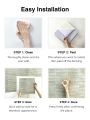 1/10pcs 3D Tile Sticker Self-adhesive 3D Wall Panel Peel and Stick Tile Backsplash for Kitchen Waterproof Bathroom Wall Sticker.