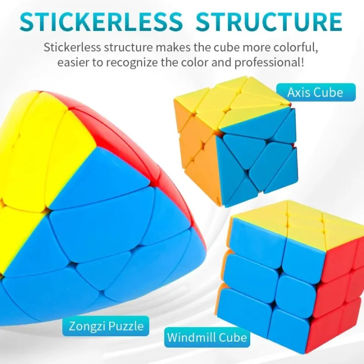 MOYU%20Meilong%20Magic%20Cube%20Children's%20Education%20Cube%20Puzzle%20Toy,Gold%20And%20Silver%20Cube,%20Magnetic%20Competition%20Puzzle%20Cube%20-%20Image%204