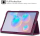 Stand case For Samsung Galaxy Tab S6 10.5 SM-T860 SM-T865 Cover Case Ultra Slim 2 Folded Soft Back Shell Smart tab S6 Case. 