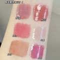 3Pcs/Set Gege Bear Garden Pink Rabbit Solid Lip Gloss Moisturizing Watery Colored Lip Balm Long-lasting and Tender Lip Balm.