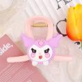 Sanrio Cute Children's Hairpin Kuromi Melody Cinnamoroll Cartoon Pink Hair Clip All-match Accessories For Kids. 