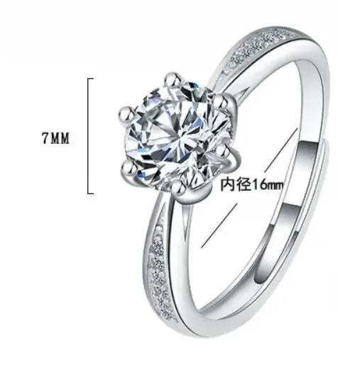 Real%203%20Carat%20Moissanite%20Wedding%20Ring%20for%20Women%20925%20Sterling%20Silver%20Round%20Brilliant%20Diamond%20Solitaire%20Engagement%20Rings%20Gift%20-%20Image%205