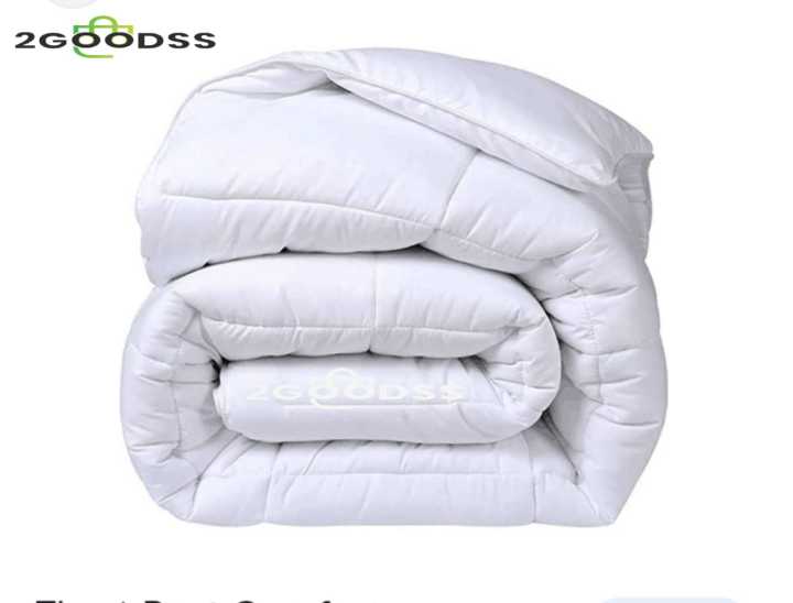 Premium Quality White Solid colour Luxury Lightweight Comforter