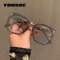 【beauty code store】Oversized square eyeglasses frames for women men anti light optical computer eyewear.