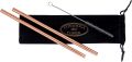 Copper Straws Food Safe Solid Copper Mule Drinking Straws(Set 1 of 4) 8.5inch Straight Cleaning Brush Included. 