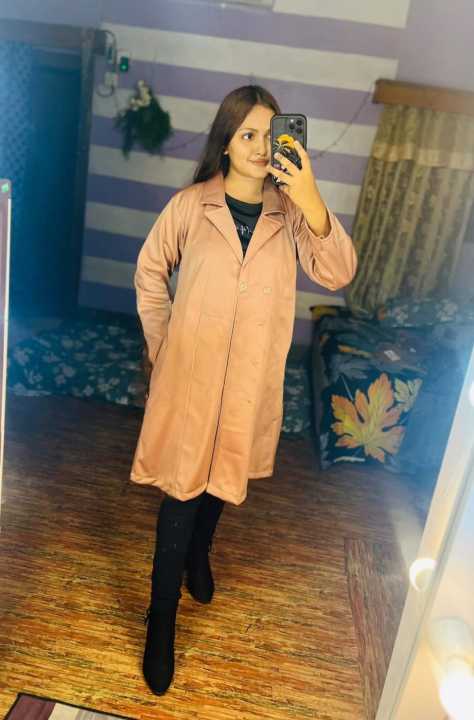 Everything house by nazmul Latest Collection Winter Long Coat For Women