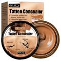 Tattoo Concealer 20g Waterproof Skin Concealer For Dark Spots Scars And More Tattoo Cover-Up Makeup Use On Body For Legs For Men.