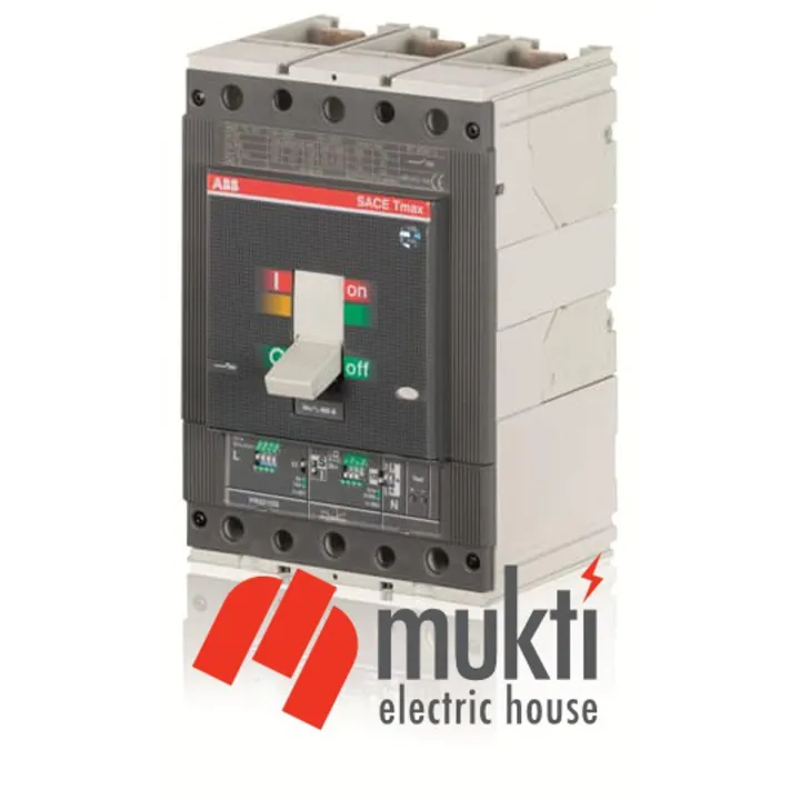 ABB Italy MCCB 630A 36kA Moulded Case Circuit Breaker T5N 630 PR221DS-LS/I In=630 3p F F Electronic Trip unit PR221DS-LS/I
