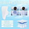 10/20/30 Pcs Self-Adhesive Disposable Shirt Collar Protector Sweat Pads - Comfortable Shirt Collar Protector Sweat Pads for Men & Women. 