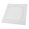 Outdoor Vent Cover Dual Door Dryer Vent Cover ABS Outdoor Dryer Exhaust Vent Cover with 4 Screws for 4 Inch Pipes and Vents. 