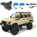 C54-1 Rc Car Compatible For Wpl C54 Land Cruiser 4wd Lc80 Crawler Full Scale 260 Motor Off-road Climbing Vehicle. 