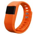 TW64E Bluetooth Smart Watch OLED Wristband Bracelet Sport Fitness Health Monitor Orange.