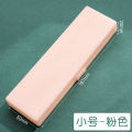 Multi functional, minimalist, and high-quality MUJI matte case, PP plastic storage pencil case. 