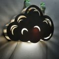 Wall Mounted Cloud Shape Lampshade.