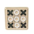 Parent-Child Interaction Wooden Board Game XO Tic Tac Toe Chess Funny Developing Intelligent Educational Toy Puzzles. 