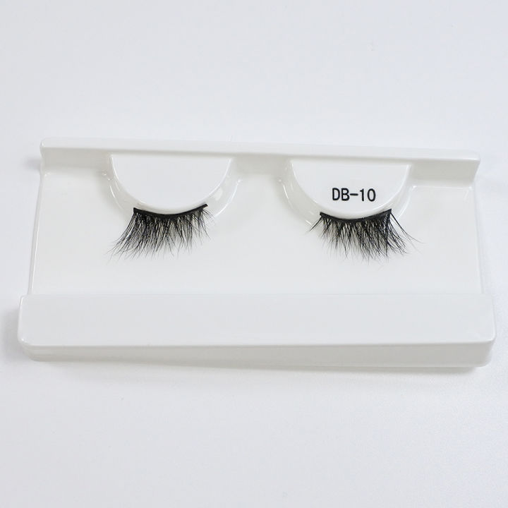 3D%20Short%20Mink%20Lashes%20Faux%20Cils%20Foxy%20Eye%20Winged%20Lashes%20Natural%20Half%20Lashes%20Cateye%20False%20Eyelashes%20Makeup%20-%20Image%207