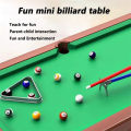 Mini Pool Table Board Games Multiplayer Sports Party Games Billiards Snooker Tabletop Games Indoor Entertainment Desktop Toys. 