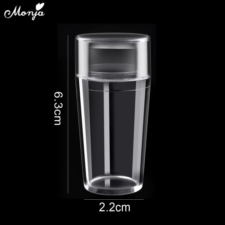 Monja%203%20Pcs%20Transparent%20Silicone%20Plastic%20Nail%20UV%20Gel%20Stamping%20Templates%20Pattern%20Nail%20Art%20Stamp%20Plate%20Transfer%20Tool%20Manicure%20Kit%20-%20Image%204