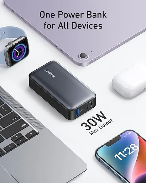 Anker%20Power%20Bank,%20533%20Power%20Bank%20(PowerCore%2030W),%20Power%20IQ%203.0%20Portable%20Charger%20with%20PD%2030W%20Max%20Output,%2010,000mAh%20Battery%20Pack%20for%20iPhone%2015/14%20Series%20-%20Image%203