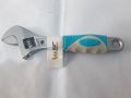 Adjustable Wrench 6inch (150mm)with Rubber Grip Handle.