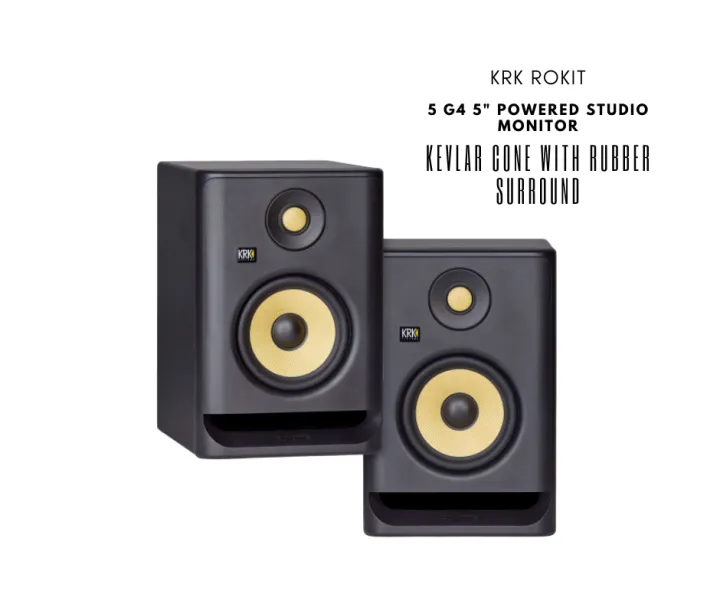 KRK%20ROKIT%205%20G4%205"%20Powered%20Studio%20Monitor%20-%20Image%202