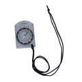 Multifunctional Outdoor Equipment Portable Compass Map Scale Ruler for Hiking Camping.