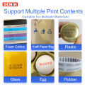 High-Definition Portable Inkjet Printer for Barcode, QR Code, and Serial Number Coding - Ultra Light Design, Multi-Language Support.