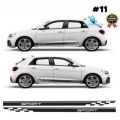 Car Door Side Stickers and Decals For Mitsubishi Lancer EX ASX L200 Colt Outlander Competiton Delica Evolution X Galant Ralliart. 
