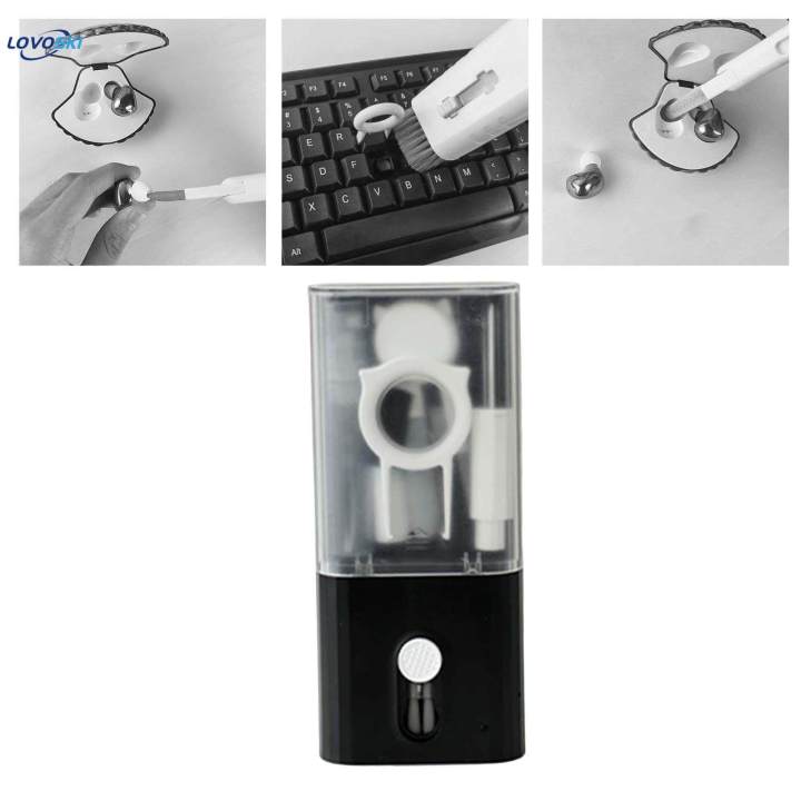 Electronics%20Cleaning%20Tool%20Keyboard%20Cleaner%20in%201%20Multi%20Functional%20Accessory%20for%20Professionals,%20Office%20Workers%20Cleaning%20Cloth%20Brush%20,%20Black%20-%20Image%208