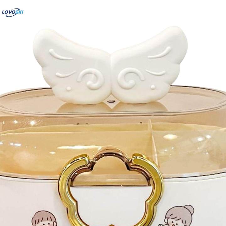 Hair%20Accessories%20Storage%20Box%20Container%20for%20Headband%20Earrings%20Hair%20Clips%20Pink%20-%20Image%203