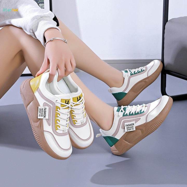 Thick%20Soled%20Women%20Casual%20Sneakers%20Anti%20Slip%20Fashion%20Waterproof%20Breathable%20Sports%20Shoes%20for%20Running%20Autumn%20Hiker%20Spring%20Skirt%20Female%20,%20Yellow%2035%20-%20Image%204