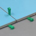 100pcs Plastic Tile Wedge Spacer Reusable Wall Tile Leveling Clip Positioning Clips Wall Flooring Tiling Tool Construction Tool. 
