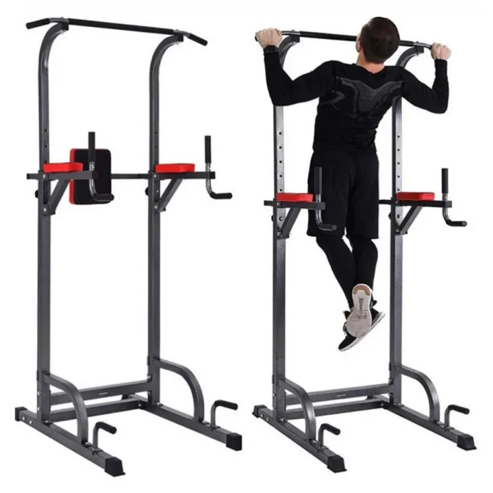 Chin up and dip Station ab tower full body workout power tower - Fitness Mart