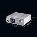Semibreve DA10s HiFi Audio DAC Dual ES9038Q2M AMANERO USB C DSD51 32Bit 384KHz Decoder Bluetooth 5.1 QCC5125 LDAC. 