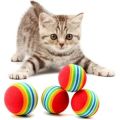 Cat Toy Rainbow ball. 