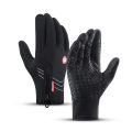 Ecocc【In stock】 Outdoor autumn and winter sports all refers to men's and women's fleece touch screen warm ski riding wind proof gloves Spot delivery.
