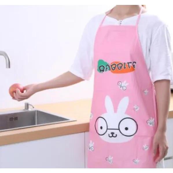 Cartoon%20animal%20PVC%20Waterproof%20Apron%20Kitchen%20Restaurant%20Cooking%20Bib%20Aprons%20-%20Image%202