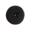 Black Hair Bun Ring Donut | Easy-to-Use Hair Styling Accessory for Perfect Buns.