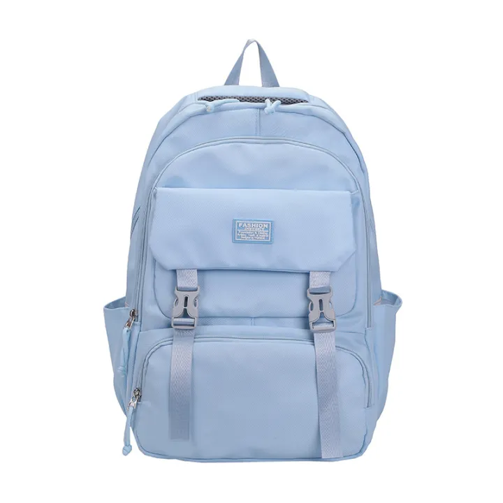 2024%20New%20Oxford%20Cloth%20Backpack%20Korean%20Version%20Solid%20Color%20Middle%20School%20and%20High%20School%20Student%20Bag%20Large%20Capacity%20Simple%20Style%20Backpack%20Trend%20-%20Image%207