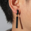 ebay European and American cross-border hot selling creative long stick ear clip with ring ear buckle punk style ear clip ear buckle factory direct sales.