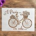 Stencil for Wall & Fashion Painting Template 10in by 8in.. 