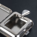 Mini Metal Ashtray Portable Small Ashtray Outdoor Portable Pocket Ashtray Creative Car Smoking Accessories Ashtray Cigar. 