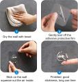 Self Adhesive Hooks Heavy Duty Wall Hooks Transparent Multi-Purpose Hooks Door Key Towel Wall Hook for Bathroom Kitchen Home.