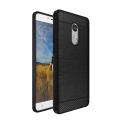 Back Cover For Xiaomi Redmi Note 4X / Note 4 Soft Silicone TPU Phone Case Carbon Fiber Decorated Brushed Shell Anti-knock Full Protection Phone Casing. 