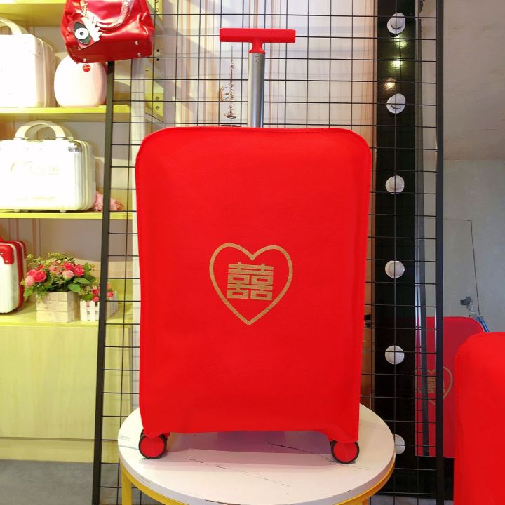 Red%20Wedding%20Suitcase%20CoverDouble%20Happiness%20Word%20Dustproof%20Waterproof%20BagLuggage%20Protector%20Trolley%20Trunk%20Cover%20202426%20Travel%20Suitcase%20-%20Image%205