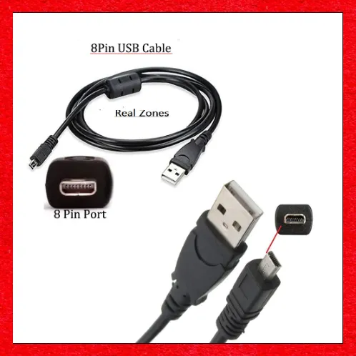 Nikon USB Data Cable For D3200 D3300 D5600 D3400 D3100 D5300 D7100