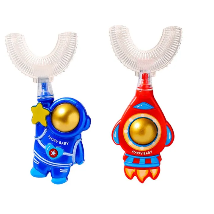 UGURAT%20Toddlers%20Cute%20Handheld%20Spaceman%20Cartoon%20360%20Degree%20U-shape%20Baby%20Toothbrush%20Children%20Silicone%20Toothbrush%20Oral%20Care%20Teeth%20Cleaner%20-%20Image%208