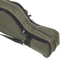 Free Sports Portable Folding Fishing Rod Carrier Canvas Fishing Pole Tools Storage Bag Case Fishing Gear Tackle. 