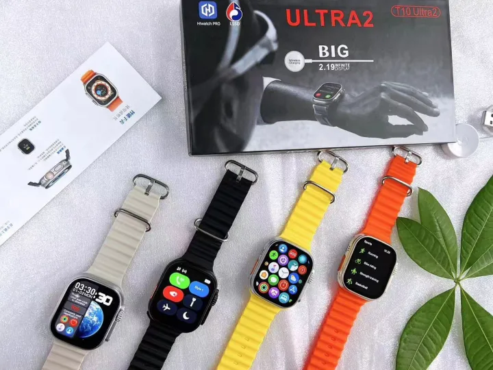 T10%20Ultra%202%20Smart%20Watch%202.19%20inch%20Large%20Infinite%20Display%20Magnetic%20Wireless%20Charging%20Bluetooth%20Calling%20Feature%20IP67%20Waterproof%20Heart%20Rate%20Sleep%20Monitoring,%20T10%20Ultra%20Smartwatch%20For%20Men%20and%20Women%20-%20Image%202